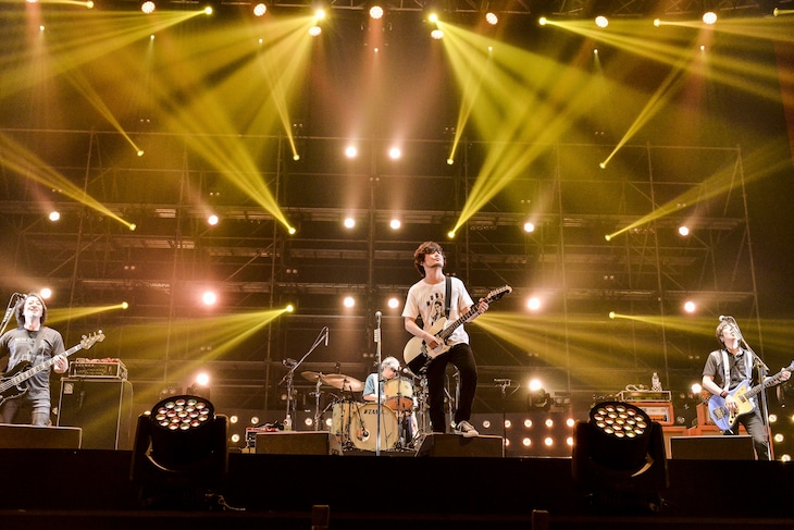 the pillows（撮影：橋本塁＜SOUND SHOOTER＞、玉井信吾）