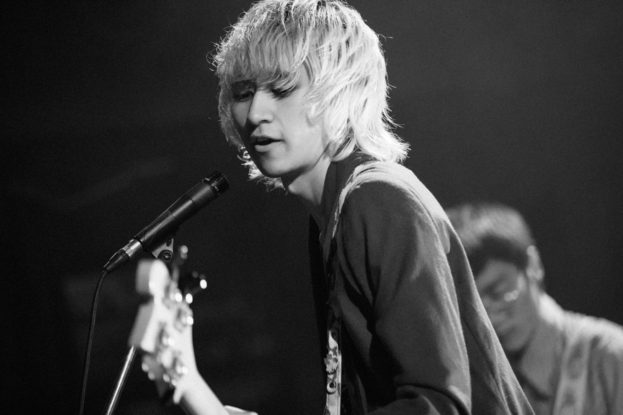 Natsuki（B, Vo / Luby Sparks）（Photo by Yoshitake Hamanaka）