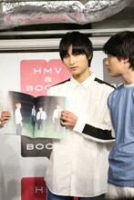 ファイヤードラゴンのお気に入りカットについて説明する飯島颯。