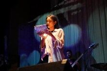 「NEWTOWN 2019」でパフォーマンスする和田彩花。（写真提供：YU-Mエンターテインメント）