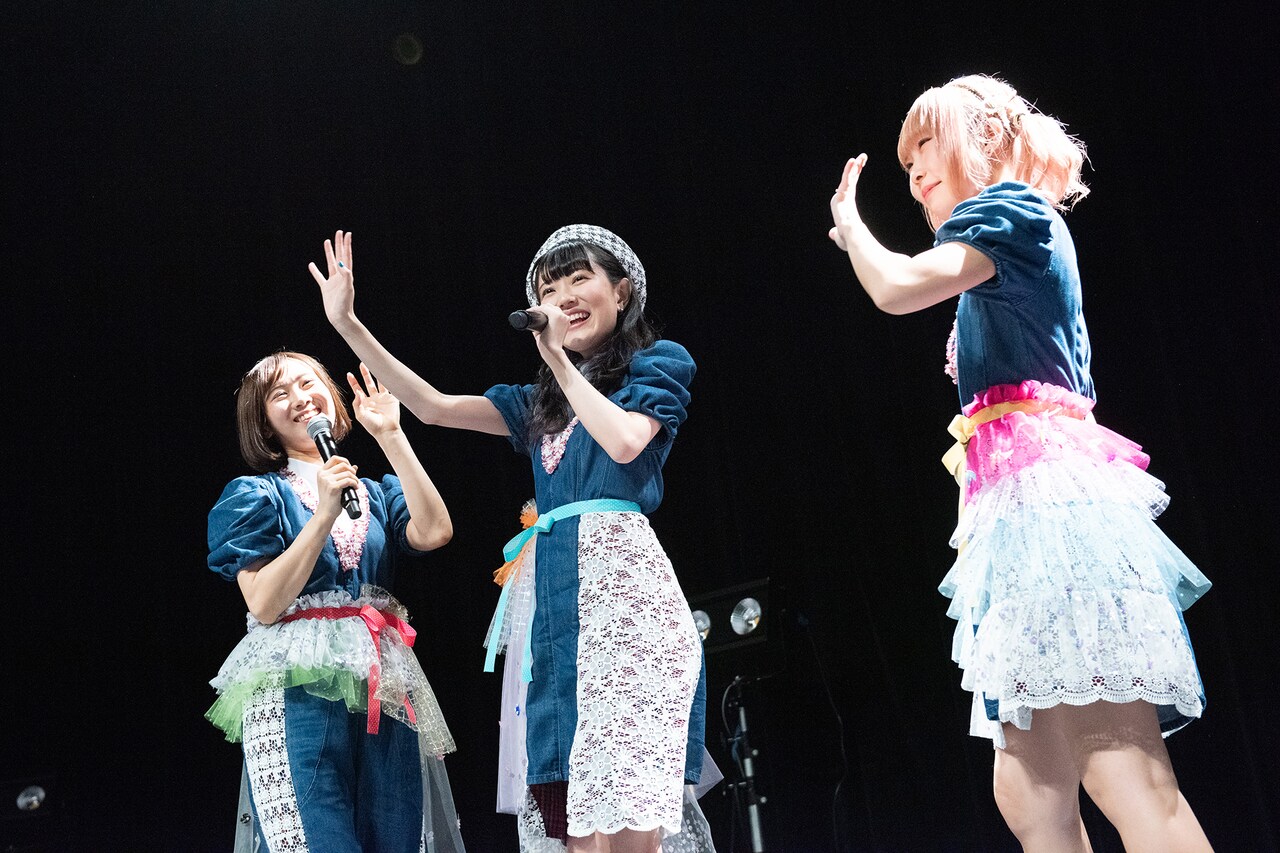 高井つき奈プロデュース・simpatixお披露目！目標は“真面目なアイドル”