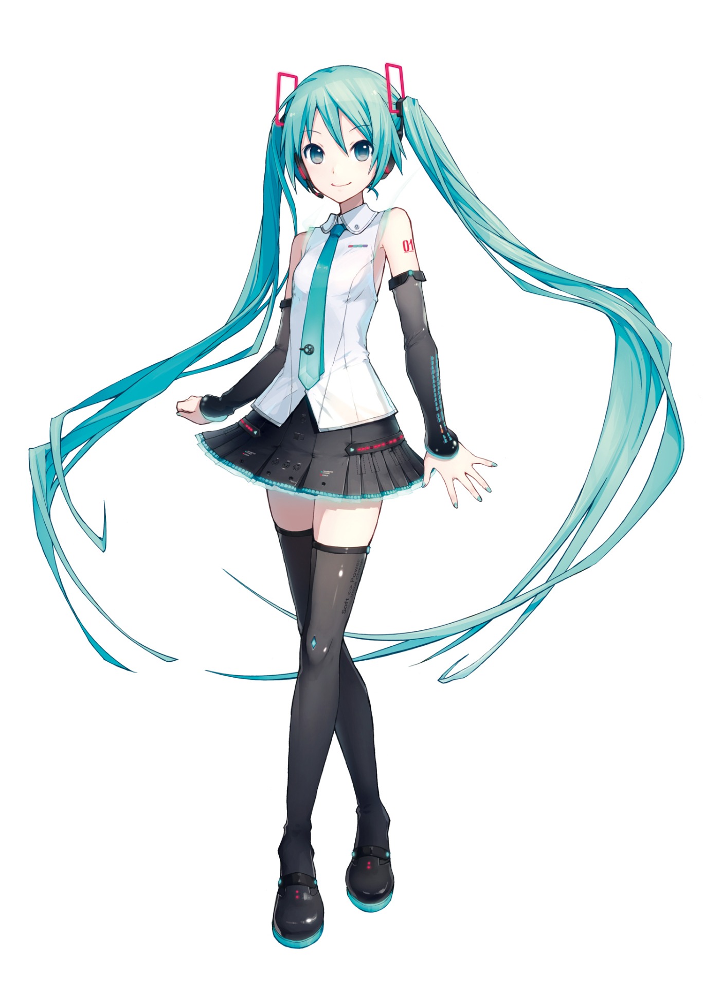 初音ミク Art by iXima / (c) CFM