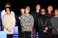 「よみうりランド ジュエルミネーション 2019-2020」点灯式の様子。