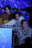 上から吉野北人、川村壱馬、RIKU。