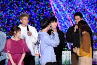 「よみうりランド ジュエルミネーション 2019-2020」点灯式の様子。