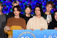 「よみうりランド ジュエルミネーション 2019-2020」点灯式の様子。