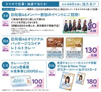 「ココイチ de もっと HAPPY!キャンペーン」プレゼント一覧 (c)Seed&Flower LLC