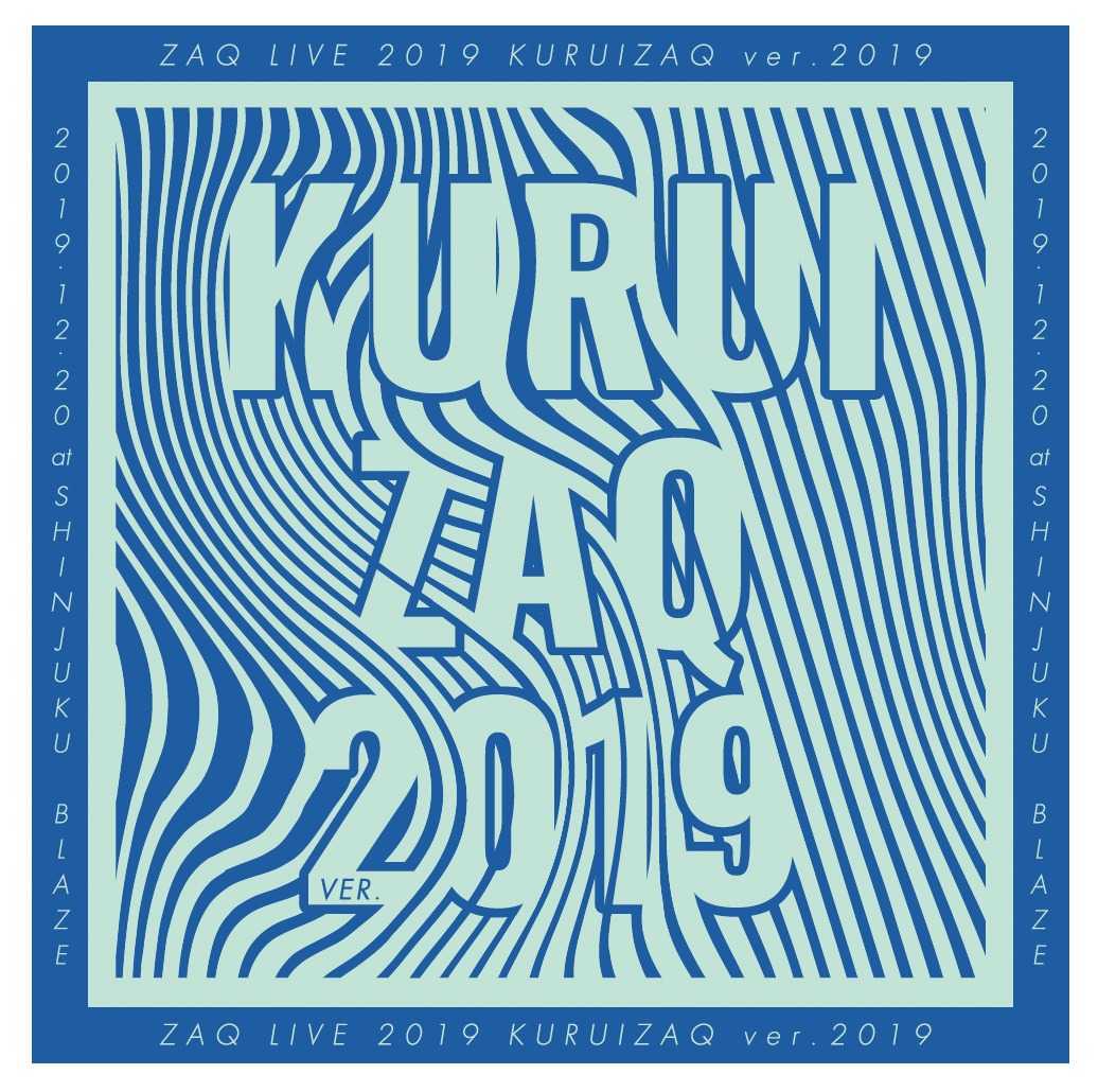 ZAQ「ZAQ LIVE 2019『KURUIZAQ ver.2019』」ロゴ