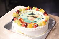 板垣瑞生のバースデーケーキ。