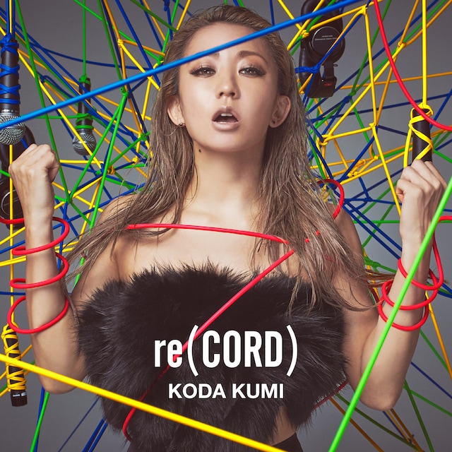 倖田來未「re(CORD)」CD+Blu-ray仕様ジャケット