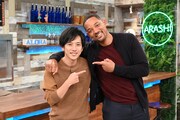 二宮和也とウィル・スミス。(c)日本テレビ