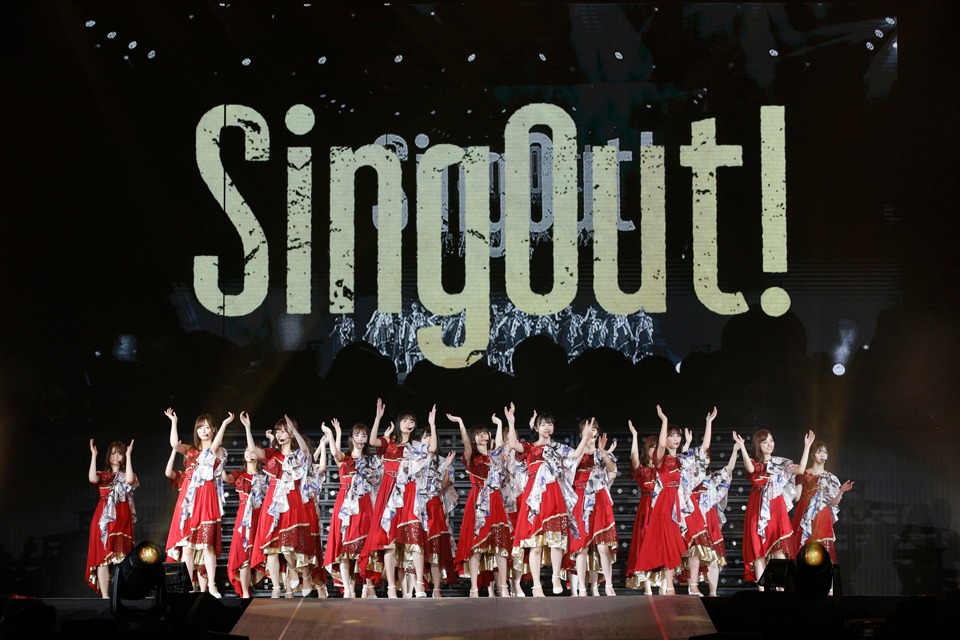 乃木坂46「NOGIZAKA46 Live in Shanghai 2019」の様子。