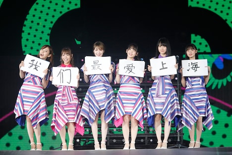 乃木坂46「NOGIZAKA46 Live in Shanghai 2019」の様子。