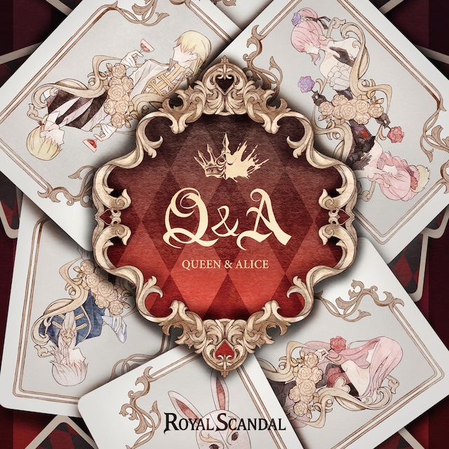 Royal Scandal「Q&A -Queen and Alice-」QUEEN盤ジャケット