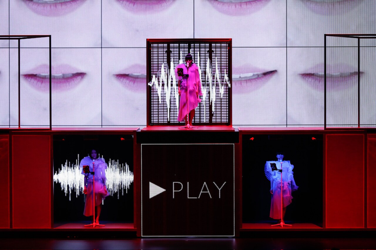 Perfume Reframe THEATER EXPERIENCE ポスター Perfume 映画『Reframe THEATER EXPERIENCE with you』劇場