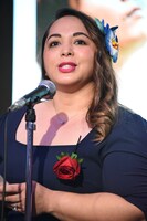 マリアナ政府観光局の局長、プリセラ・ヤコポ氏。