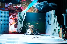 THE YELLOW MONKEY「DANDAN」ミュージックビデオ撮影時のセット。