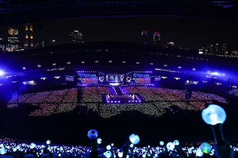 「LOVE YOURSELF: SPEAK YOURSELF [THE FINAL]」ソウル公演の様子。