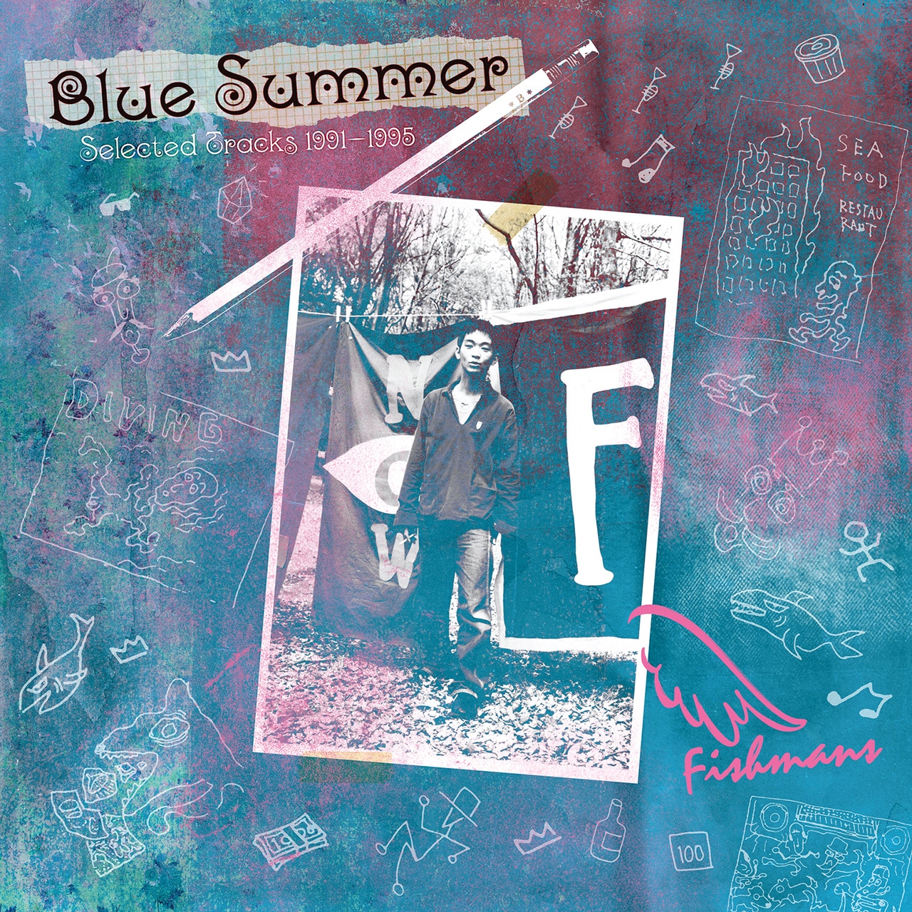 アナログLP2枚組作品「BLUE SUMMER～Selected Tracks 1991-1995～」。茂木欣一（Dr）が“レコードで聴いて欲しいベスト選曲”をテーマに初期音源から厳選した全13曲を収録。（発売日：2018年8月1日）