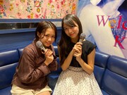 左からJuice=Juiceの高木紗友希、モーニング娘。'19の牧野真莉愛。