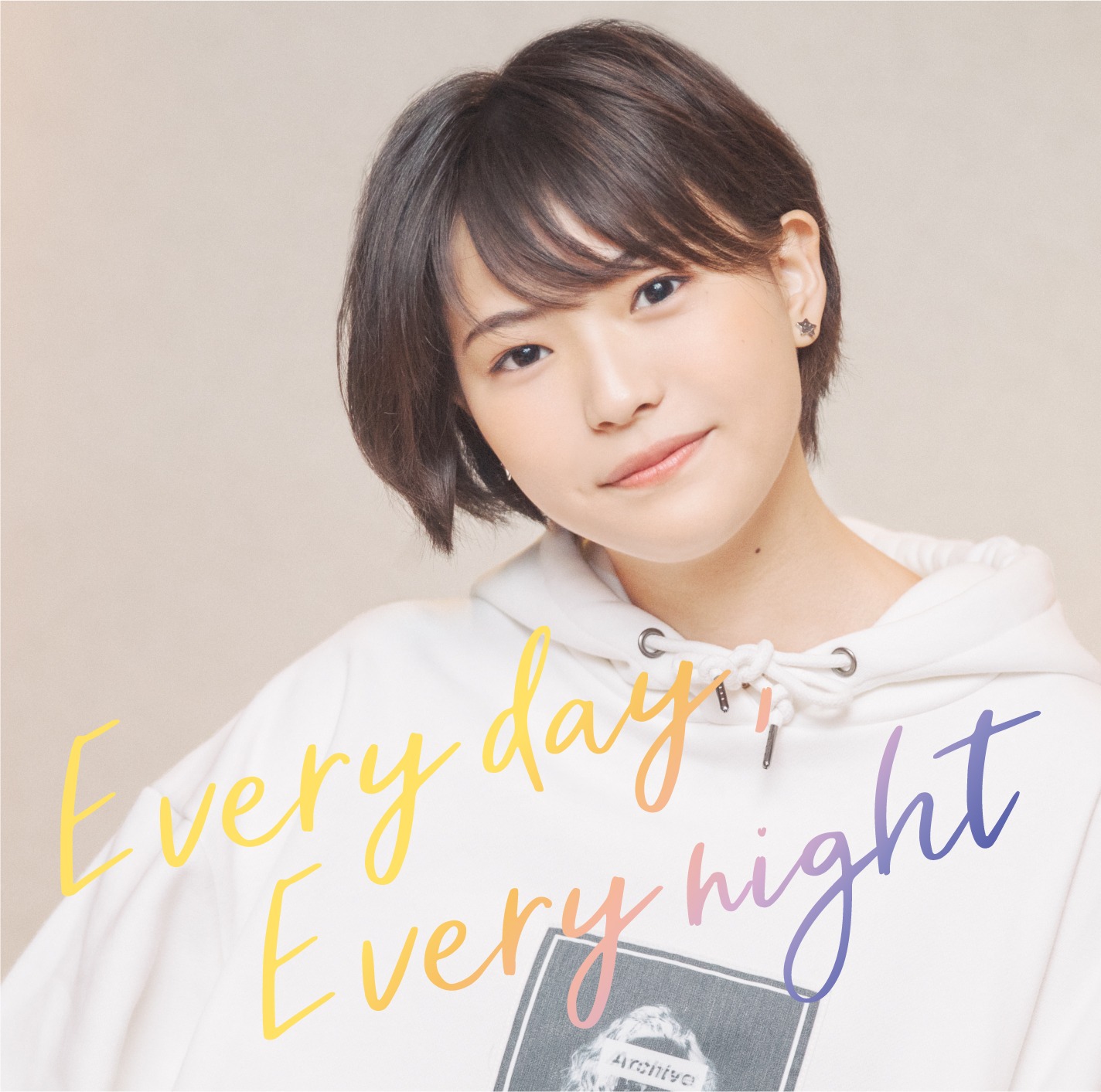 三阪咲「Every day, Every night」ジャケット