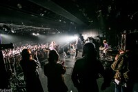 tricotのライブを観るyonige。（Photo by Yoshitake kaochi）