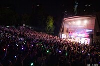 GANG PARADEの日比谷野音ワンマンの様子。