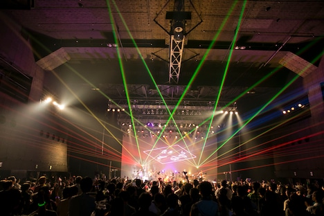 「植田真梨恵 SPECIAL LIVE "PALPABLE! MARBLE! LIVE! -ANNIVERSARY 2019-"」東京・Zepp DiverCity TOKYO公演の様子。（撮影：山口渚）