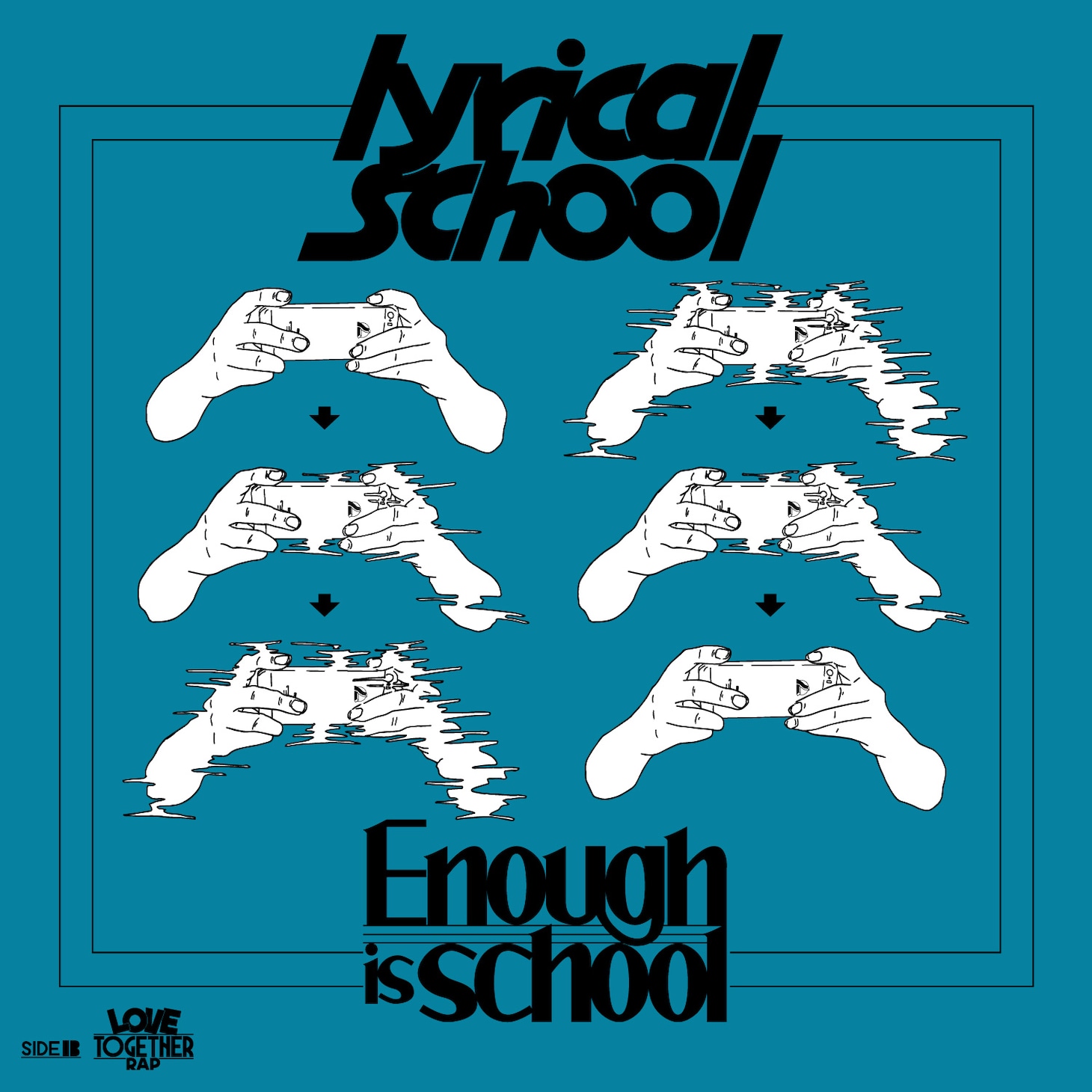 lyrical school「Enough is school EP」配信ジャケット