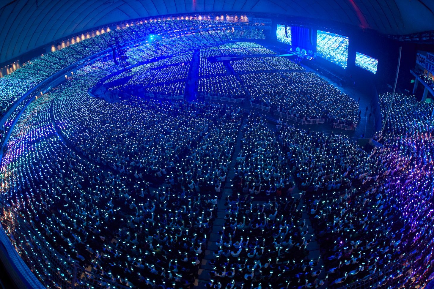 「BUMP OF CHICKEN TOUR 2019 aurora ark」東京ドーム公演の様子。（撮影：立脇卓）