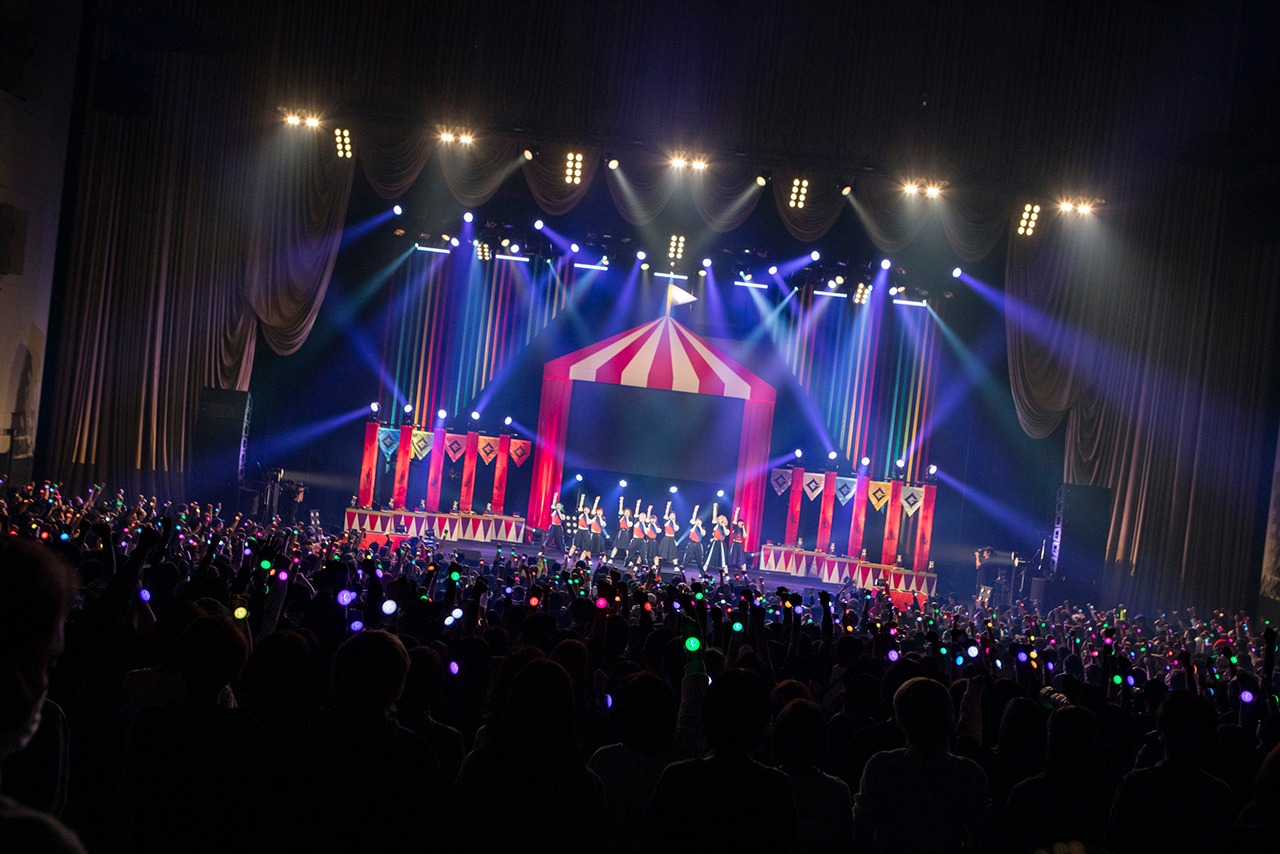 GANG PARADE「PARADE GOES ON TOUR」東京・中野サンプラザホール公演の様子。（撮影：外林健太）