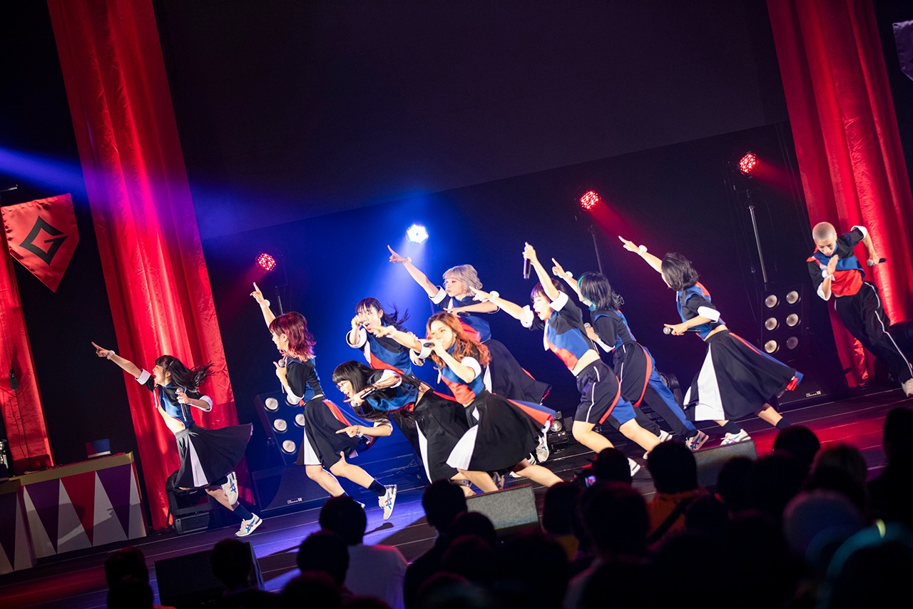 GANG PARADE「PARADE GOES ON TOUR」東京・中野サンプラザホール公演の様子。（撮影：外林健太）