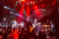 「JAMESON HALLOWEEN LIVE」DATSのステージの様子。