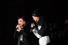 松任谷由実と小林陵侑。