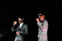 ゴスペラーズのパフォーマンスの様子。