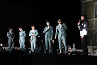 ゴスペラーズと渡部暁斗。