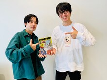 左から福富優樹（Homecomings）、角張渉（カクバリズム）。