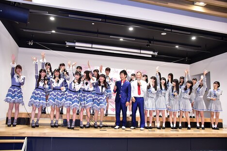 「『君の音だったんだ』」にちなんだゲームで盛り上がる=LOVE、U字工事、≠ME。