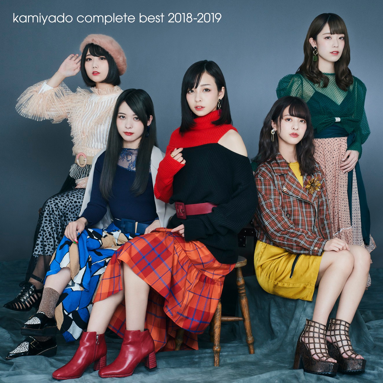 神宿「kamiyado complete best 2018-2019（TYPE-B）」ジャケット