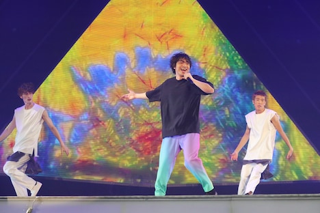 三浦大知「DAICHI MIURA LIVE TOUR 2019-2020 COLORLESS」東京・国立代々木競技場第一体育館公演の様子。