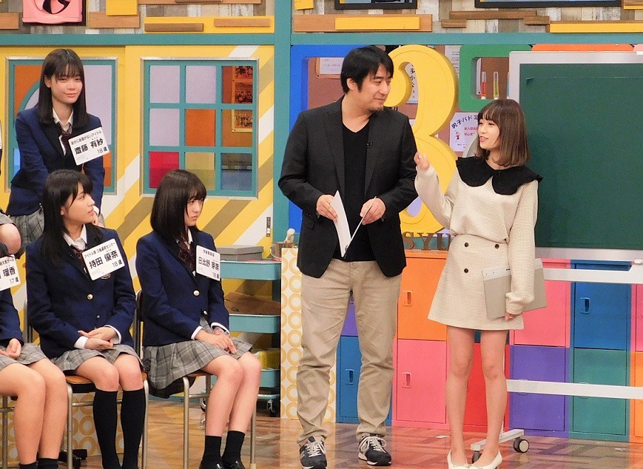 本日11月7日（木）放送の「青春高校3年C組」収録時の様子。 (c)テレビ東京