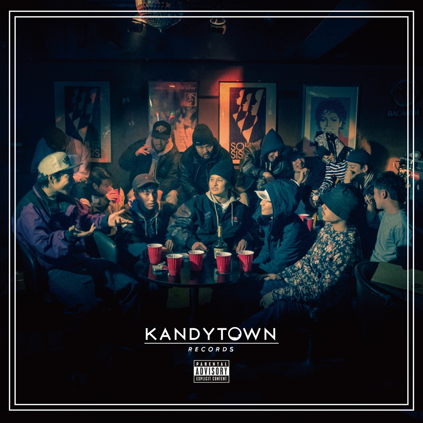 KANDYTOWN「BLAKK MOTEL」アナログ盤ジャケット