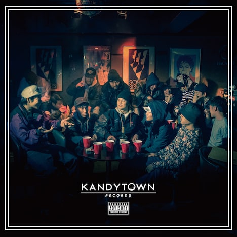 KANDYTOWN「BLAKK MOTEL」アナログ盤ジャケット