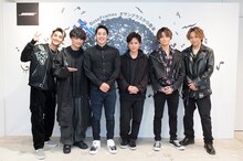 COLOR CREATIONと瀬戸大也選手。（撮影：鈴木恵）