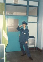 自衛隊時代の増子直純。