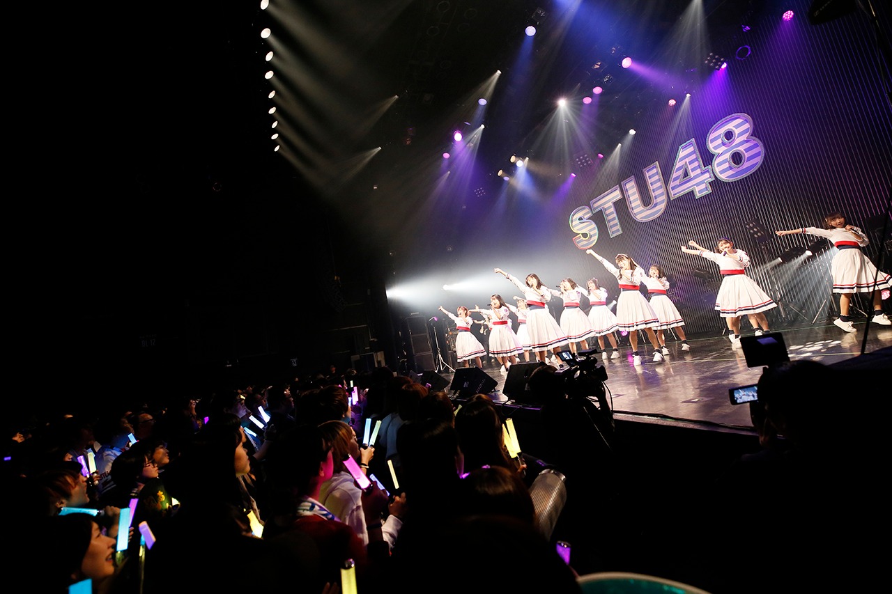 「STU48 全国ツアー2019 ～船で行くわけではありません～」初日公演の様子。(c)STU