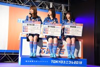 注目しているサッカー選手とオリンピック種目を挙げる佐々木久美、佐々木美玲、渡邉美穂。