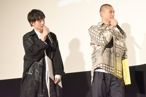 左から水沢林太郎、葵揚。