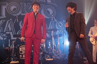 高橋優とヤマサキセイヤ。（撮影：柴田恵理）