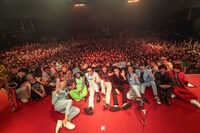 「SPACE SHOWER TV "LIVE with YOU" -TOKYO SKA JAM "8"」の出演者たち。（撮影：柴田恵理）